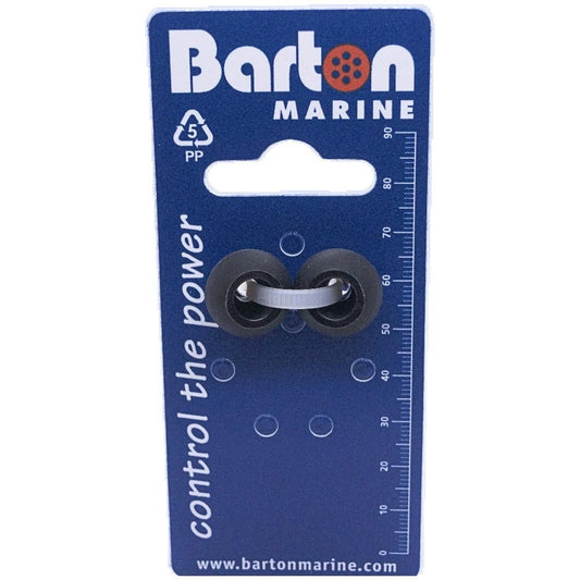 Barton 4mm Rope Stoppers - Black - Pair - Marine Parts OnlySailingBarton Marine