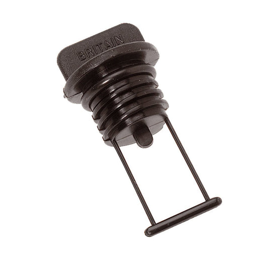 Barton Marine Drain Plug - Black 15mm (19/32") - Marine Parts OnlySailingBarton Marine