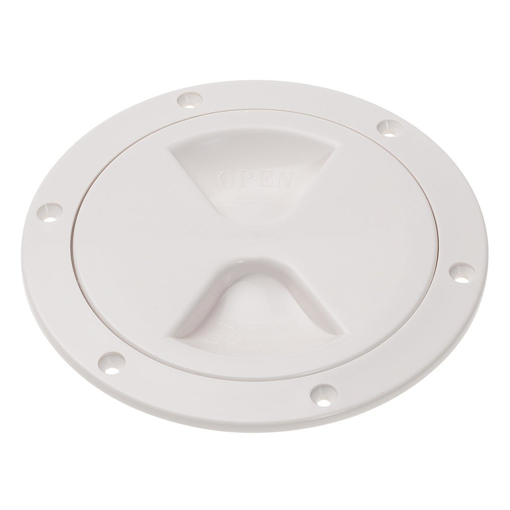 Barton Marine Screw Inspection Cover - 6" (103mm) - White - Marine Parts OnlySailingBarton Marine