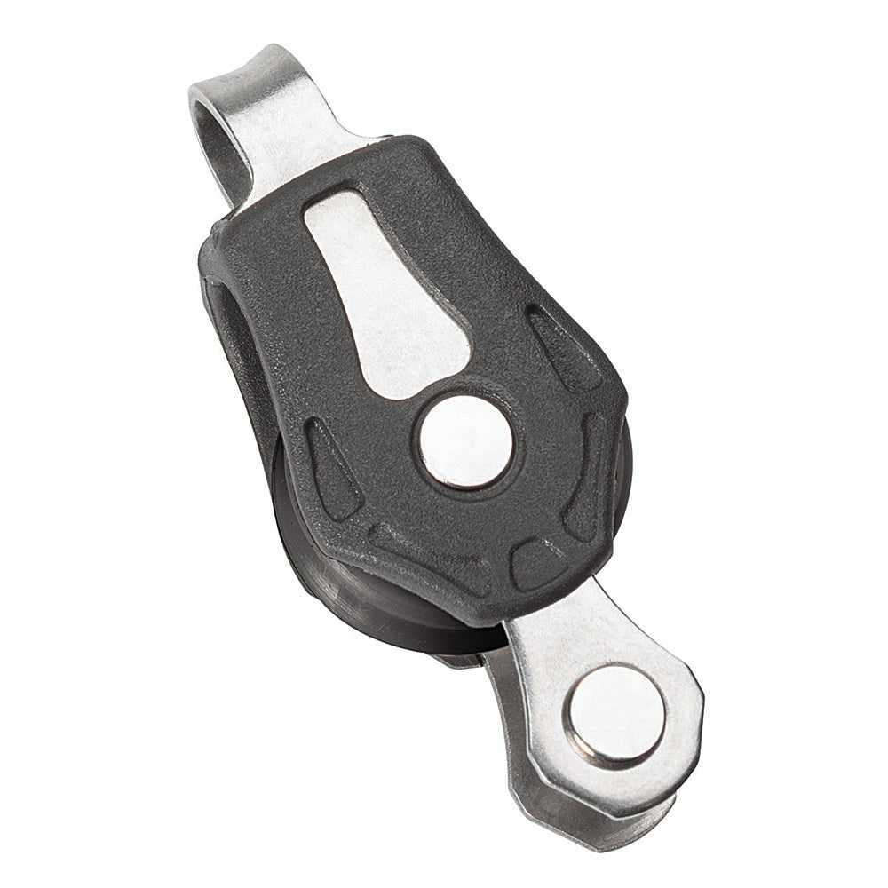 Barton Marine Size 0 20mm Plain Bearing Pulley Block Single Fixed Eye &amp; Becket - Marine Parts OnlySailingBarton Marine