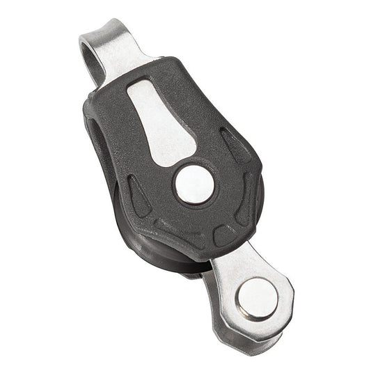 Barton Marine Size 0 20mm Plain Bearing Pulley Block Single Fixed Eye &amp; Becket - Marine Parts OnlySailingBarton Marine