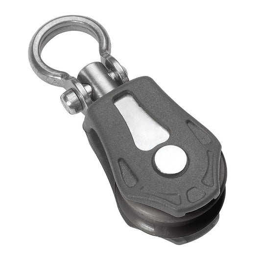 Barton Marine Size 0 20mm Plain Bearing Pulley Block Single Swivel - Marine Parts OnlySailingBarton Marine