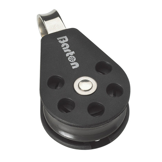 Barton Marine Size 3 45mm Plain Bearing Pulley Block Single With Fixed Eye - Marine Parts OnlySailingBarton Marine