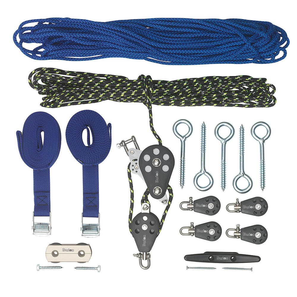 Barton Marine SkyDock Storage System 3 to 1 Reduction Up to 175 LBS 4 - Point Lift - Marine Parts OnlyPaddlesportsBarton Marine