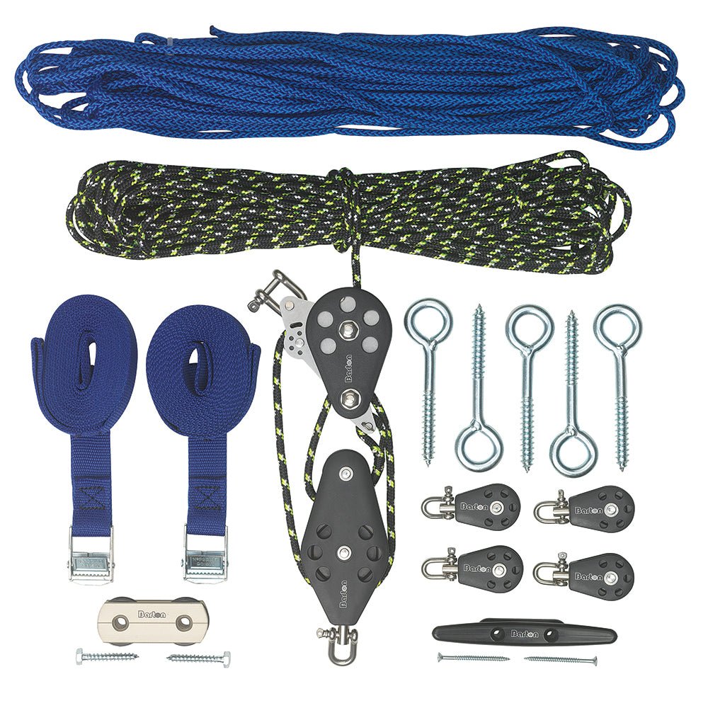 Barton Marine SkyDock Storage System 4 to 1 Reduction Up to 175 LBS 4 - Point Lift - Marine Parts OnlyPaddlesportsBarton Marine