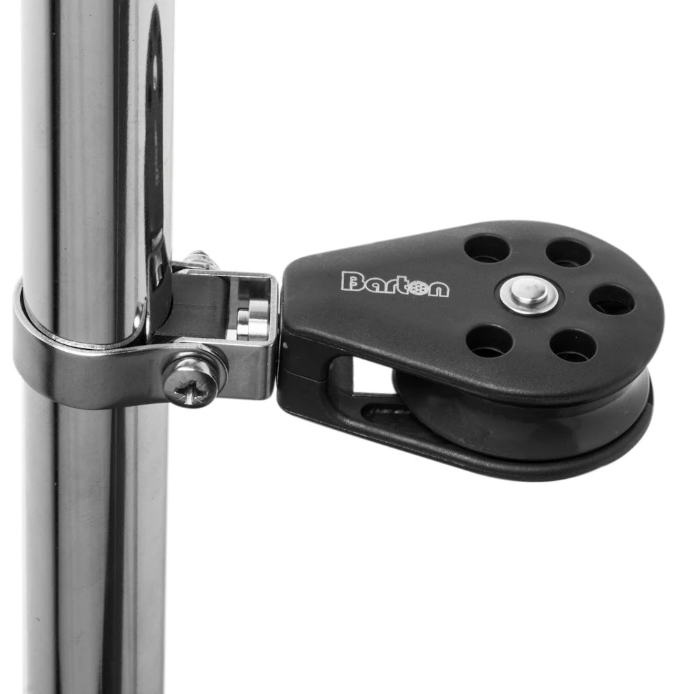Barton Size 3 45mm Plain Bearing Pulley Block Stanchion Lead Block - Marine Parts OnlySailingBarton Marine