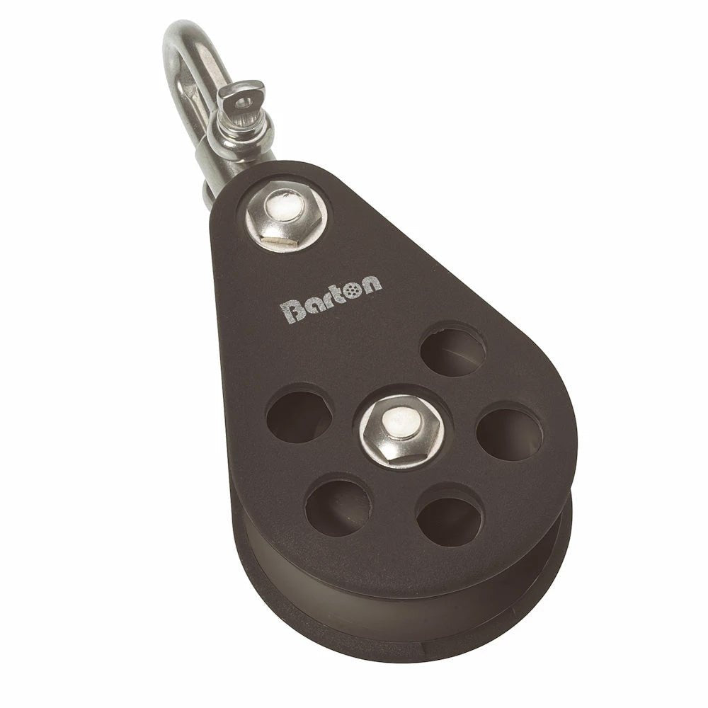 Barton Size 5 54mm Plain Bearing Pulley Block Single Block Swivel - Marine Parts OnlySailingBarton Marine