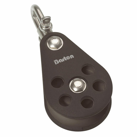 Barton Size 7 70mm Plain Bearing Pulley Block Single Swivel - Marine Parts OnlySailingBarton Marine