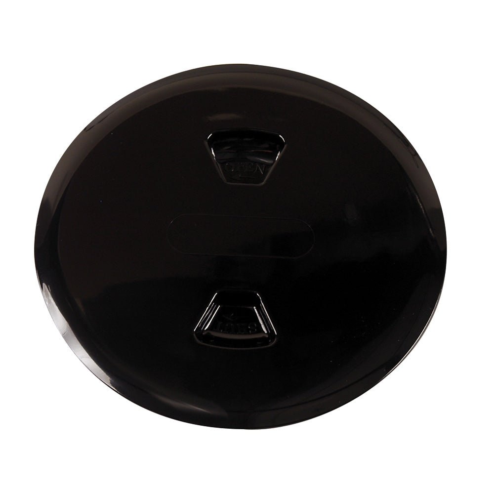 Beckson 5" Twist - Out Deck Plate - Black - Marine Parts OnlyMarine HardwareBeckson Marine