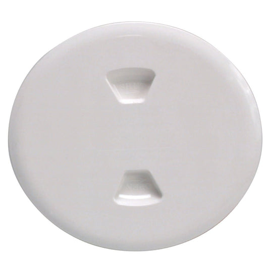 Beckson 5" Twist - Out Deck Plate - White - Marine Parts OnlyMarine HardwareBeckson Marine