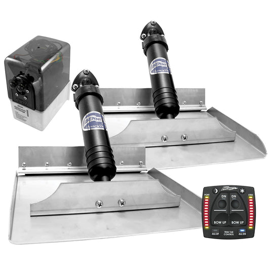 Bennett 12x12 Hydraulic Trim Tab System w/One Box Indication - Marine Parts OnlyBoat OutfittingBennett Marine