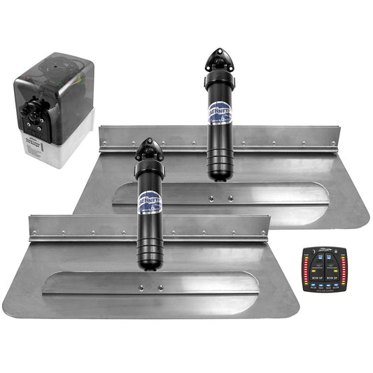 Bennett 2412ATP 24 x 12 Hydraulic Trim Tabs w/ATP - Marine Parts OnlyBoat OutfittingBennett Marine