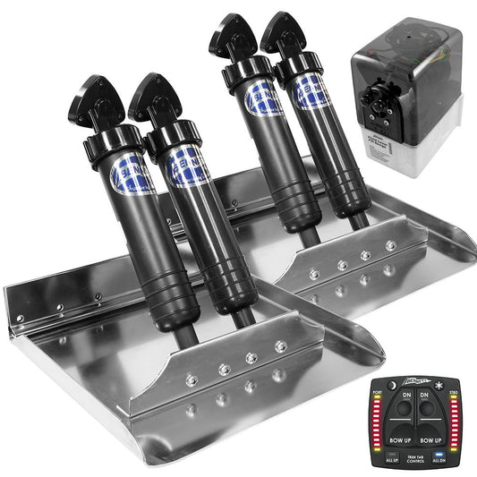 Bennett Marine 12x12 Sport Tab System w/One Box Indication - Marine Parts OnlyBoat OutfittingBennett Marine