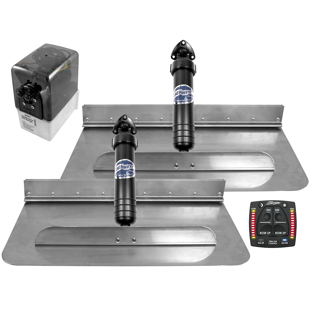 Bennett Marine 24x12 Hydraulic Trim Tab System w/One Box Indication - Marine Parts OnlyBoat OutfittingBennett Marine