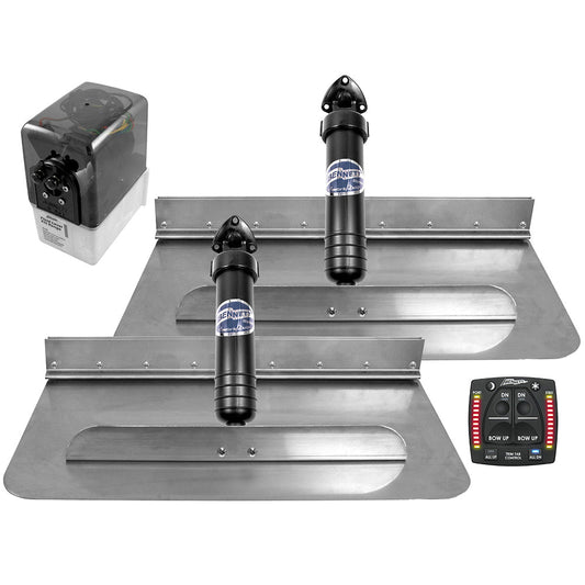 Bennett Marine 24x12 Hydraulic Trim Tab System w/One Box Indication - Marine Parts OnlyBoat OutfittingBennett Marine