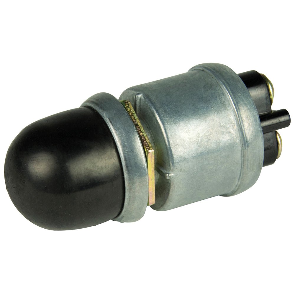 BEP 2 - Position SPST Heavy - Duty Push Button Switch w/Cover - OFF/(ON) - 35 Amp - Marine Parts OnlyElectricalBEP Marine