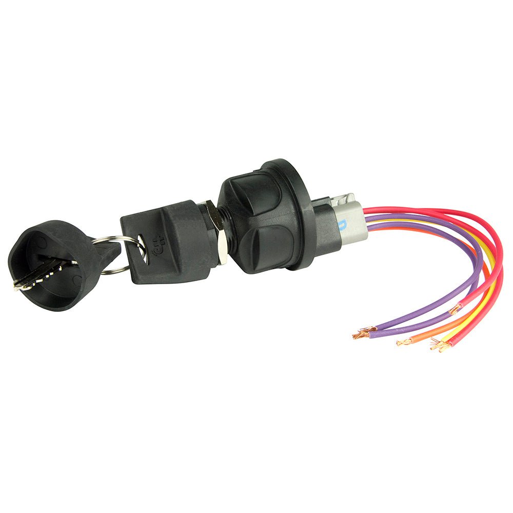 BEP 4 - Position Sealed Nylon Ignition Switch - Accessory/OFF/Ignition &amp; Accessory/Start - Marine Parts OnlyElectricalBEP Marine