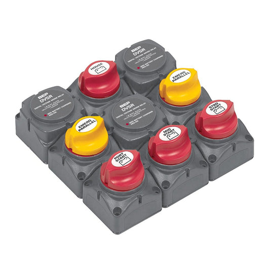 BEP Battery Distribution Cluster f/Triple Outboard Engine w/Four Battery Banks - Marine Parts OnlyElectricalBEP Marine