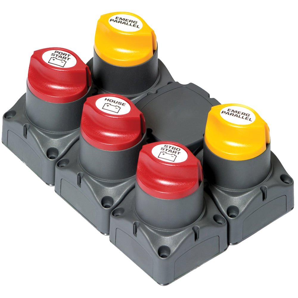 BEP Battery Distribution Cluster f/Twin Outboard Engines w/Three Battery Banks w/Motorized VSR - Marine Parts OnlyElectricalBEP Marine