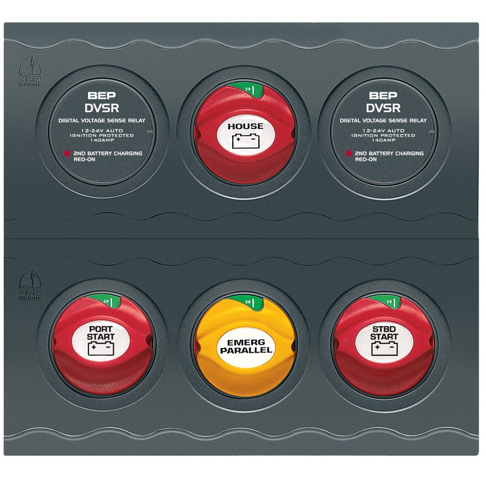BEP Battery Management Contour Connect Panel f/Twin Engines w/VSR's - Marine Parts OnlyElectricalBEP Marine