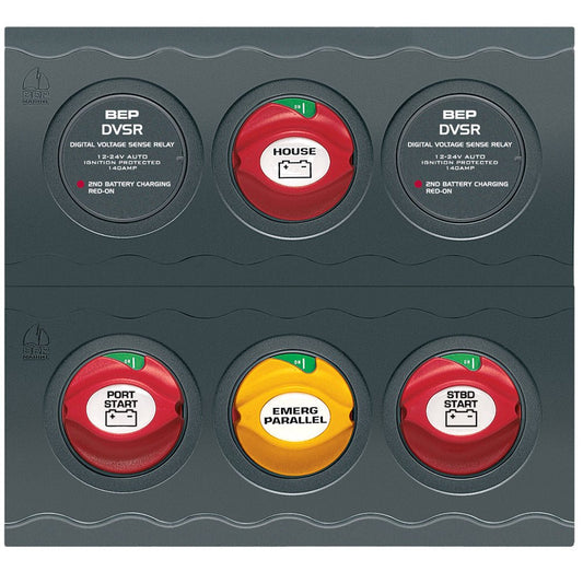 BEP Battery Management Contour Connect Panel f/Twin Engines w/VSR's - Marine Parts OnlyElectricalBEP Marine
