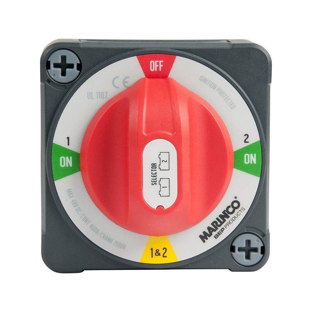 BEP Pro Installer 400A EZ - Mount Battery Selector Switch (1 - 2 - Both - Off) - Marine Parts OnlyElectricalBEP Marine