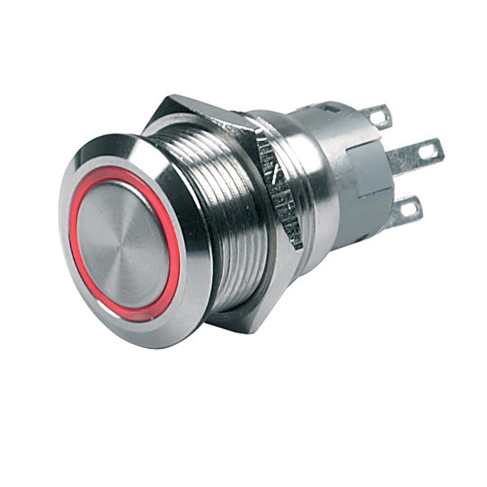 BEP Push - Button Switch 12V Momentary On/Off - Red LED - Marine Parts OnlyElectricalBEP Marine