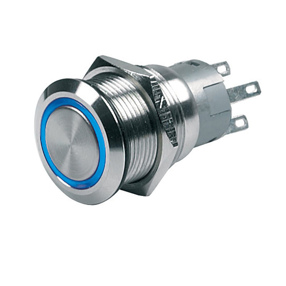 BEP Push - Button Switch 24V Momentary On/Off - Blue LED - Marine Parts OnlyElectricalBEP Marine