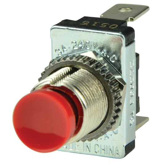 BEP Red SPST Momentary Contact Switch - OFF/(ON) - Marine Parts OnlyElectricalBEP Marine