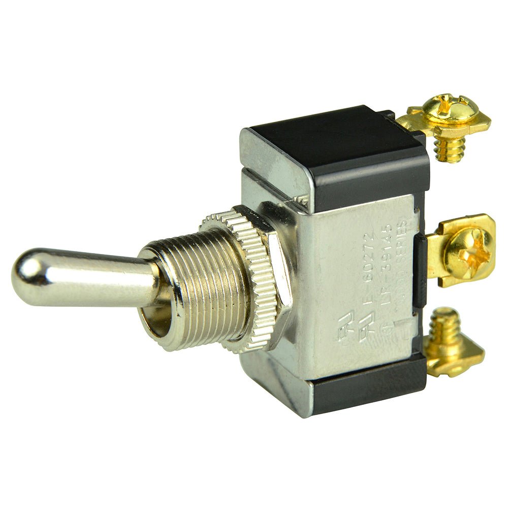 BEP SPDT Chrome Plated Toggle Switch - ON/OFF/(ON) - Marine Parts OnlyElectricalBEP Marine