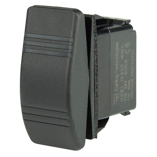 BEP SPDT Contura Switch - 2 - LEDs - (ON)/OFF/(ON) - Marine Parts OnlyElectricalBEP Marine