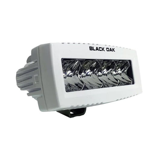Black Oak 4" Marine Spreader Light - Flood Optics - White Housing - Pro Series 3.0 - Marine Parts OnlyLightingBlack Oak LED