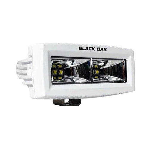 Black Oak 4" Marine Spreader Light - Scene Optics - White Housing - Pro Series 3.0 - Marine Parts OnlyLightingBlack Oak LED