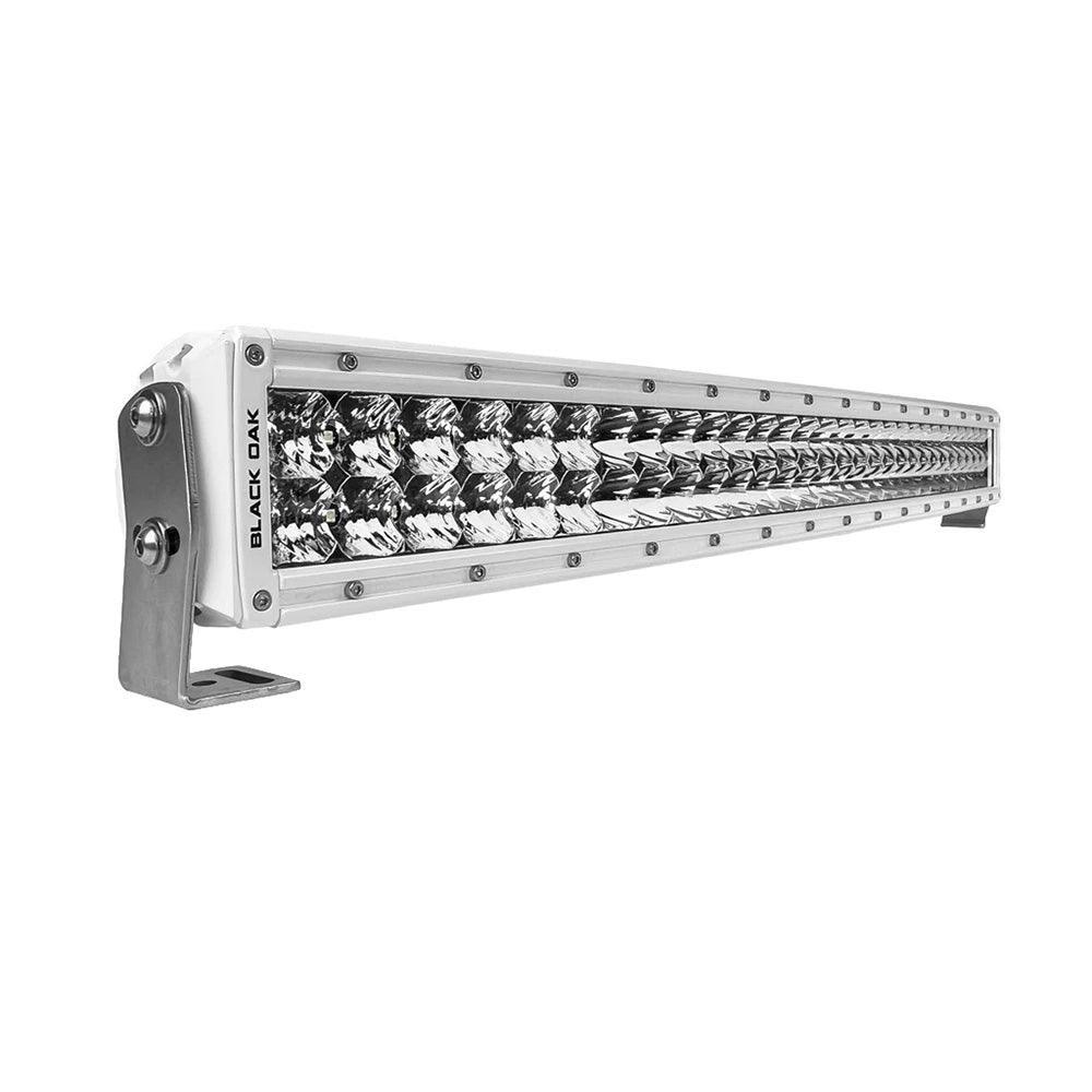 Black Oak Pro Series 3.0 Curved Double Row 30" LED Light Bar - Combo Optics - White Housing - Marine Parts OnlyAutomotive/RVBlack Oak LED