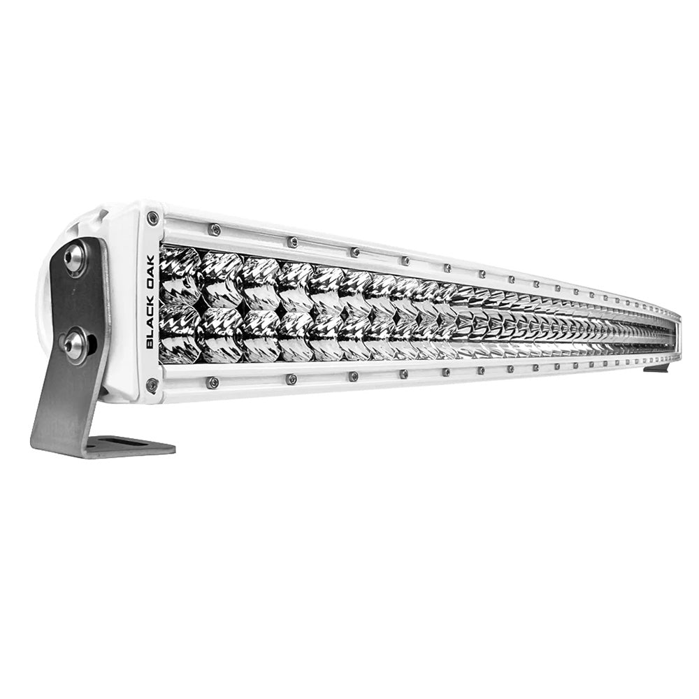 Black Oak Pro Series 3.0 Curved Double Row 50" LED Light Bar - Combo Optics - White Housing - Marine Parts OnlyAutomotive/RVBlack Oak LED