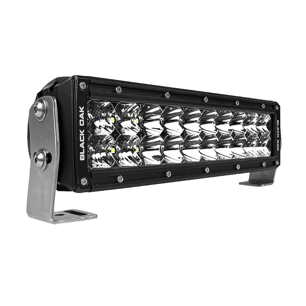 Black Oak Pro Series 3.0 Double Row 10" LED Light Bar - Combo Optics - Black Housing - Marine Parts OnlyAutomotive/RVBlack Oak LED
