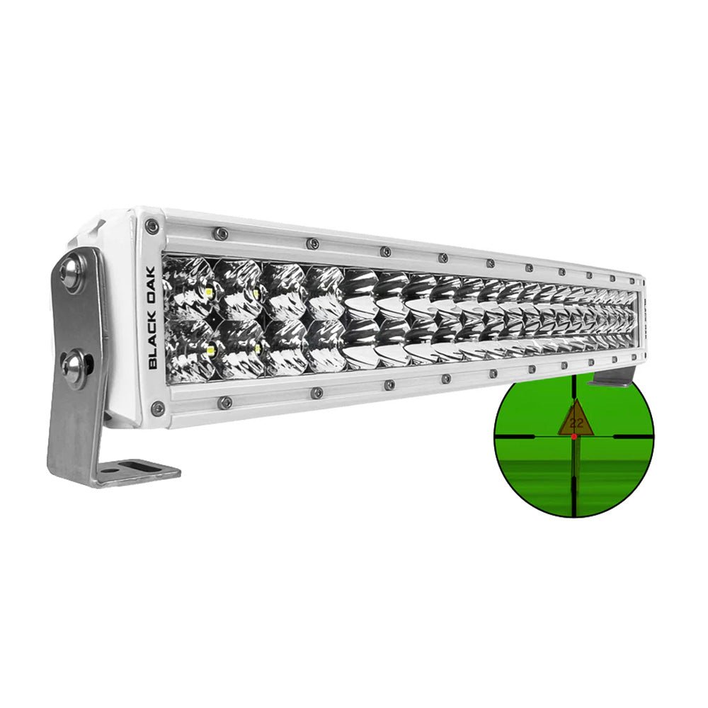 Black Oak Pro Series Double Row Combo Infrared 20" 850nm Light Bar - White - Marine Parts OnlyLightingBlack Oak LED