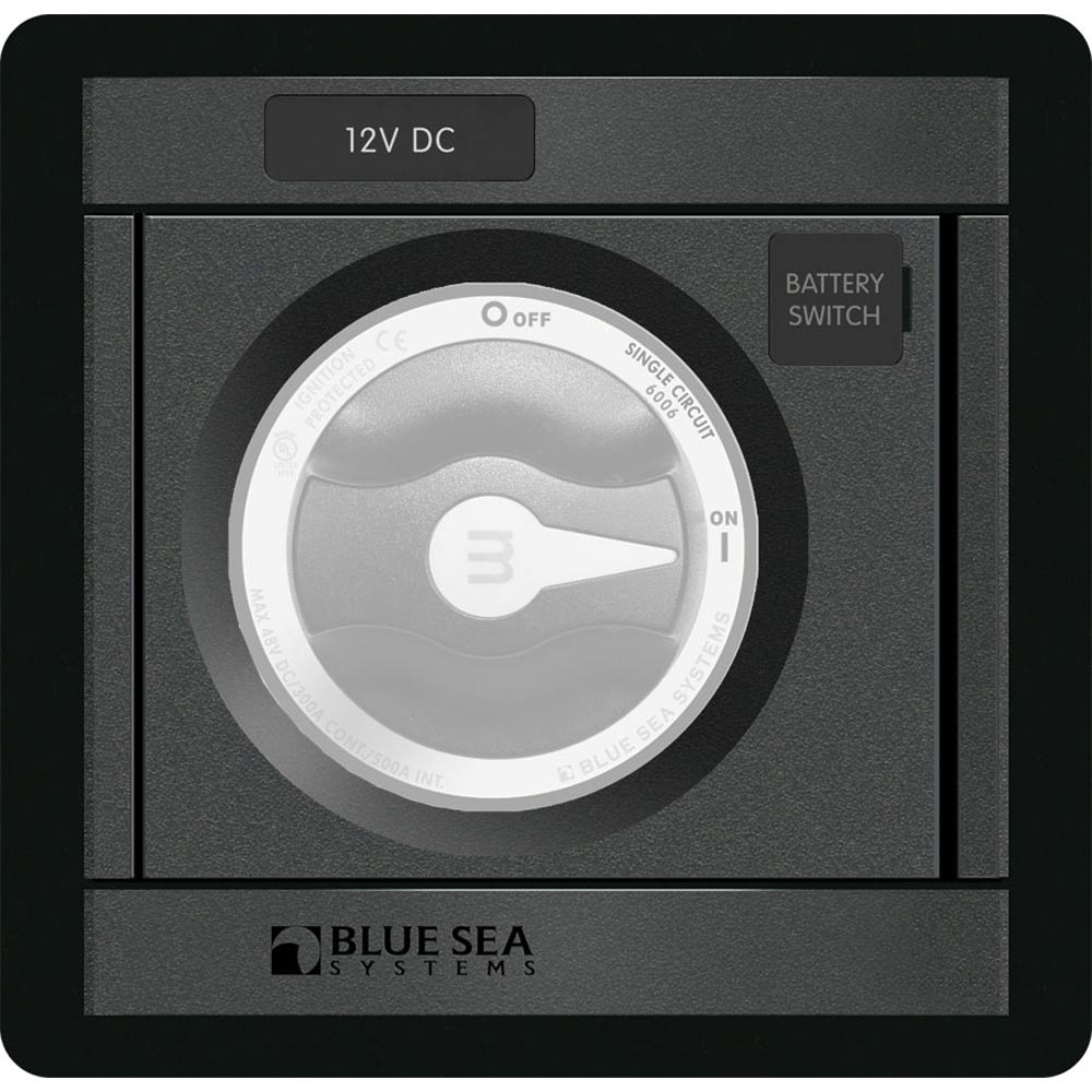 Blue Sea 1139 DC M - Series Black Panel Square - Marine Parts OnlyElectricalBlue Sea Systems