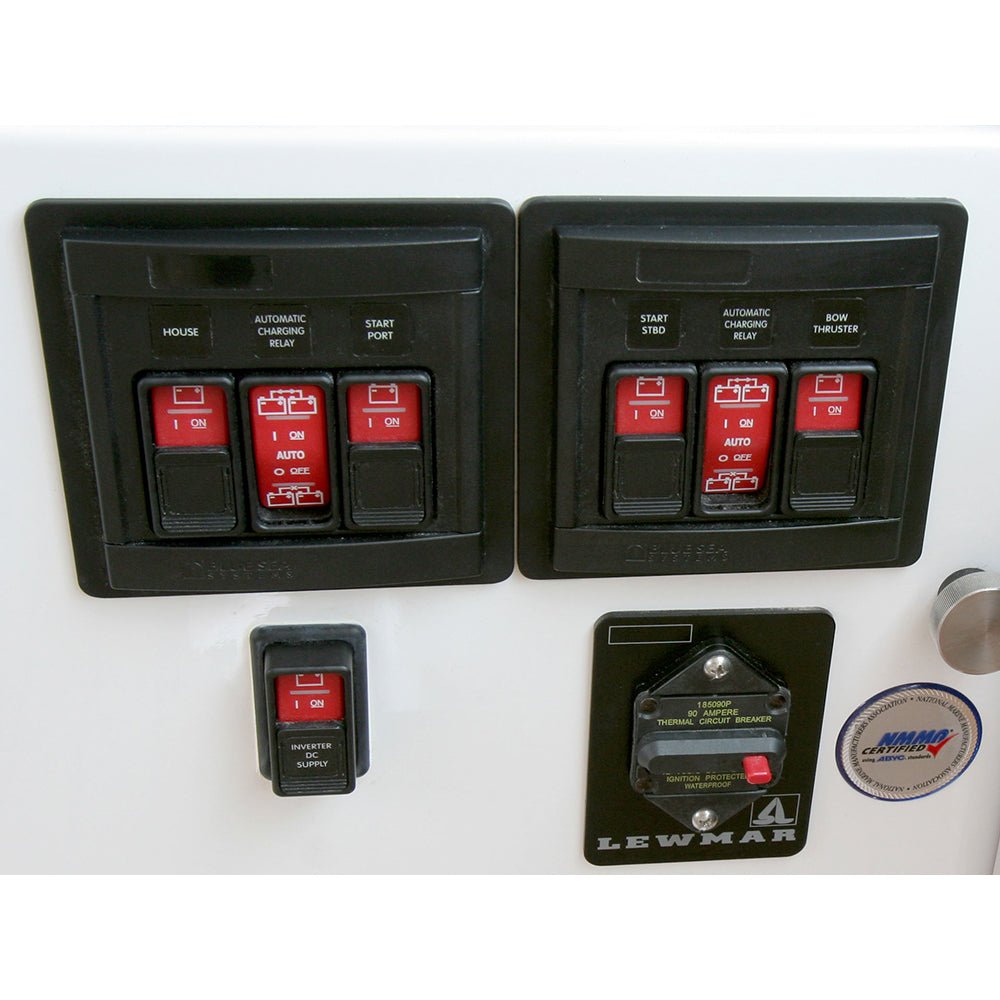 Blue Sea 1147 Remote Control Panel w/(2)2145 & (1)2146 Remote Control Contura Switch - Marine Parts OnlyElectricalBlue Sea Systems