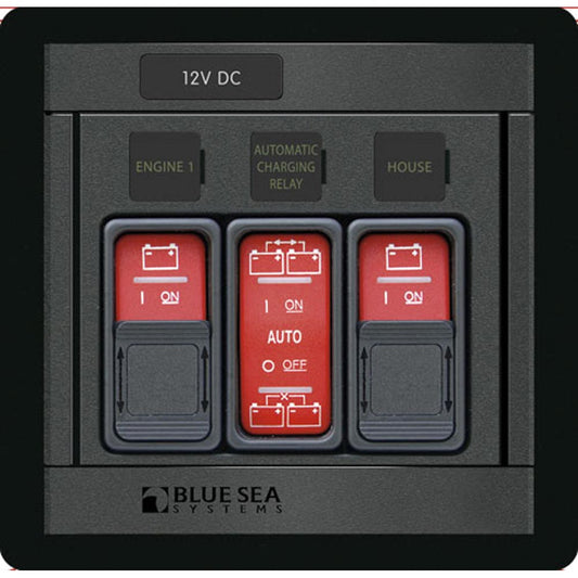 Blue Sea 1147 Remote Control Panel w/(2)2145 & (1)2146 Remote Control Contura Switch - Marine Parts OnlyElectricalBlue Sea Systems