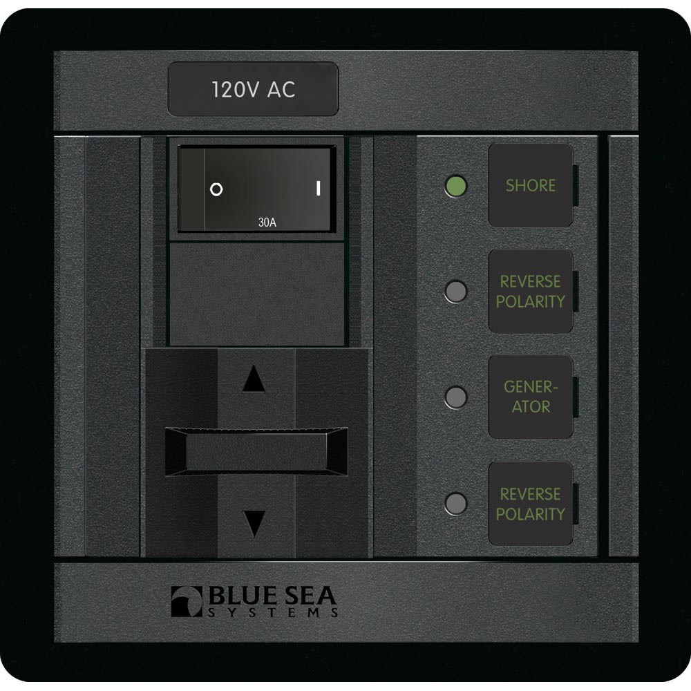 Blue Sea 1208 120V AC 2 Sources - 30A - Marine Parts OnlyElectricalBlue Sea Systems