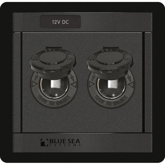 Blue Sea 1472 DC 12V Socket Panel - Marine Parts OnlyElectricalBlue Sea Systems
