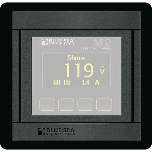 Blue Sea 1525 360 Panel - M2 Monitor Panel Blank - Marine Parts OnlyElectricalBlue Sea Systems