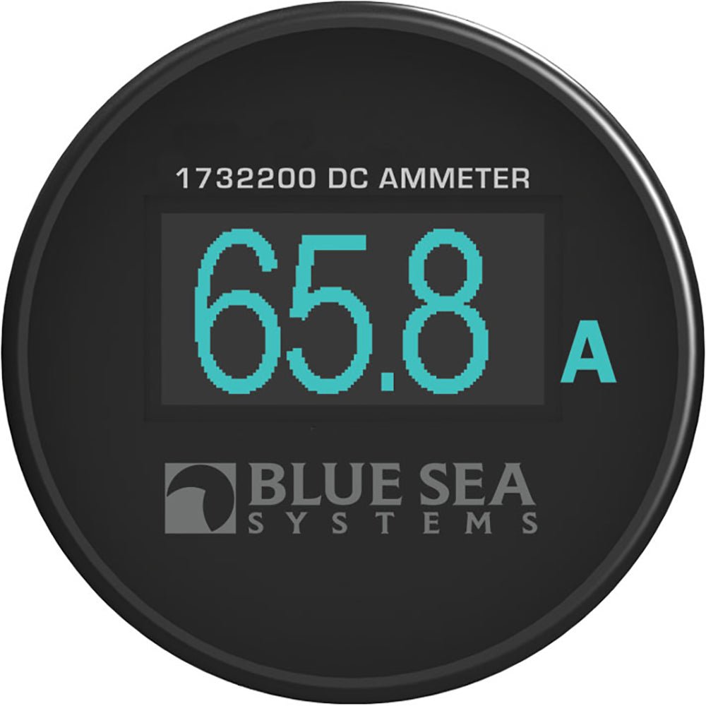 Blue Sea 1732200 Mini OLED Ammeter - Blue - Marine Parts OnlyElectricalBlue Sea Systems