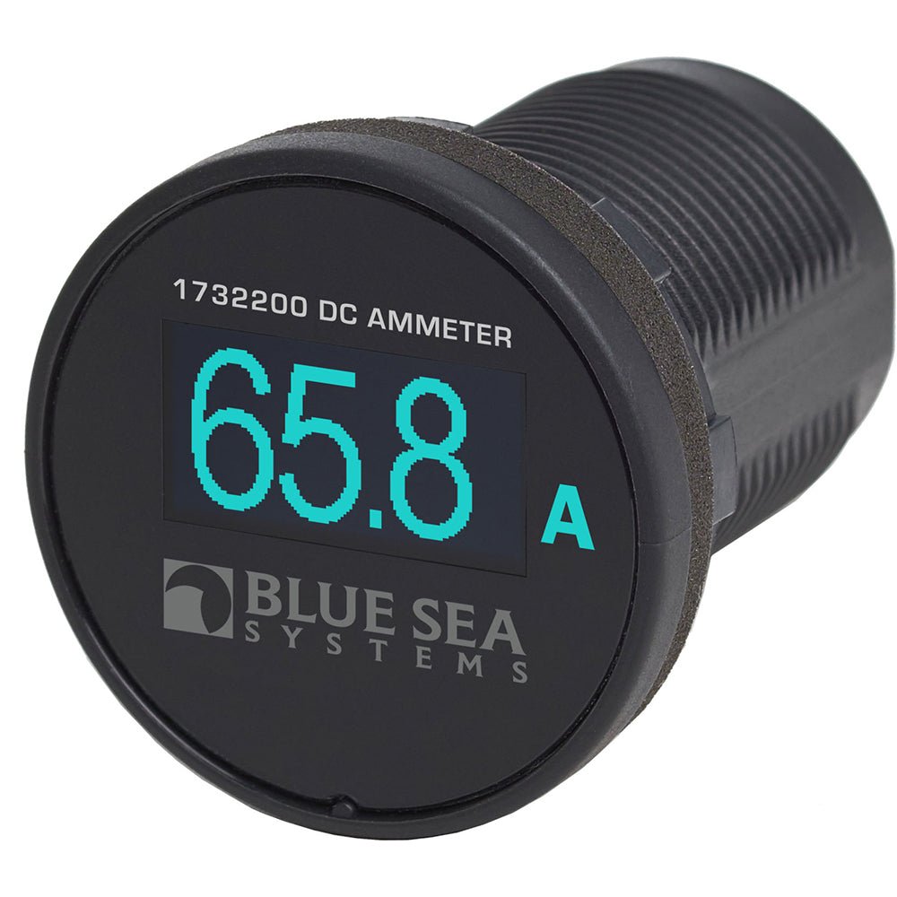 Blue Sea 1732200 Mini OLED Ammeter - Blue - Marine Parts OnlyElectricalBlue Sea Systems