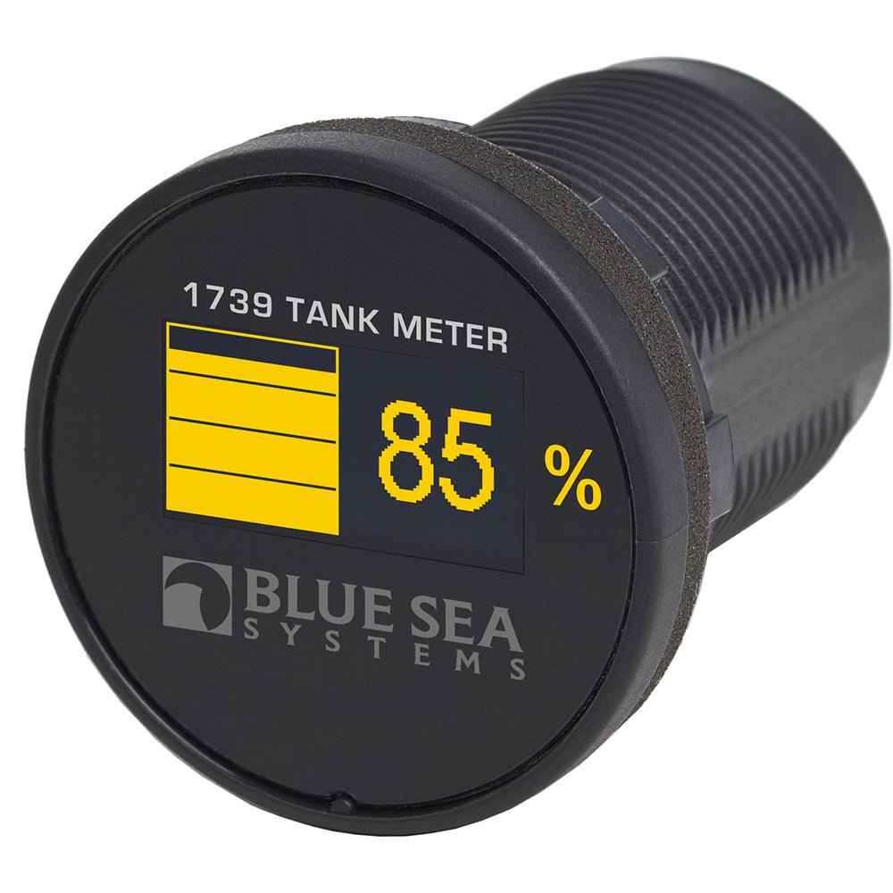 Blue Sea 1739 Mini OLED Tank Meter - Yellow - Marine Parts OnlyElectricalBlue Sea Systems
