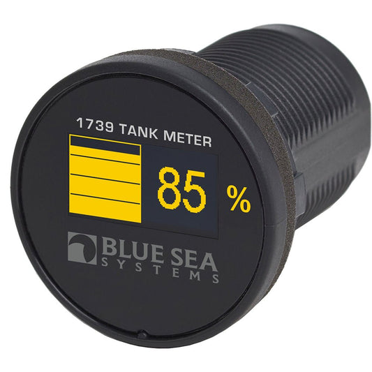 Blue Sea 1739 Mini OLED Tank Meter - Yellow - Marine Parts OnlyElectricalBlue Sea Systems