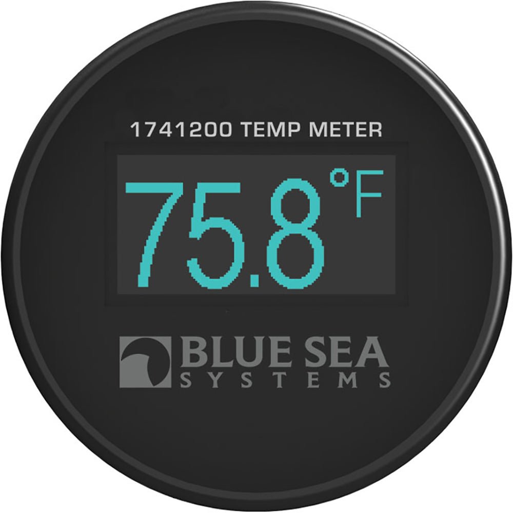 Blue Sea 1741200 Mini OLED Temperature Monitor - Blue - Marine Parts OnlyElectricalBlue Sea Systems