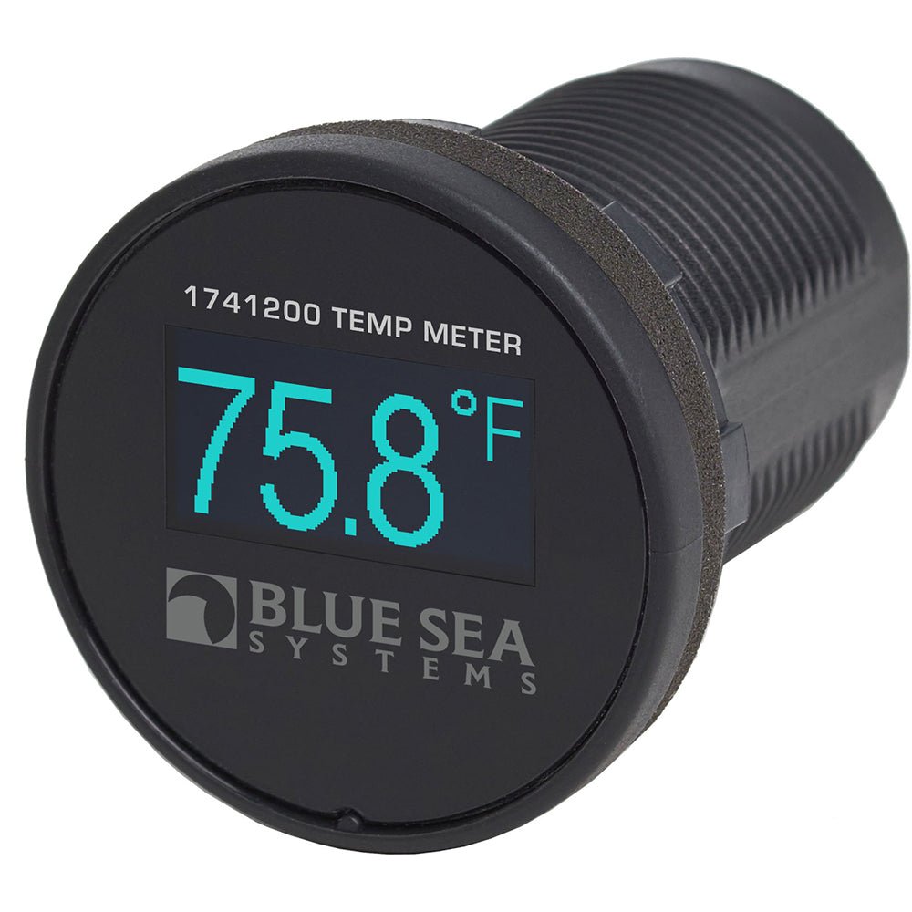 Blue Sea 1741200 Mini OLED Temperature Monitor - Blue - Marine Parts OnlyElectricalBlue Sea Systems