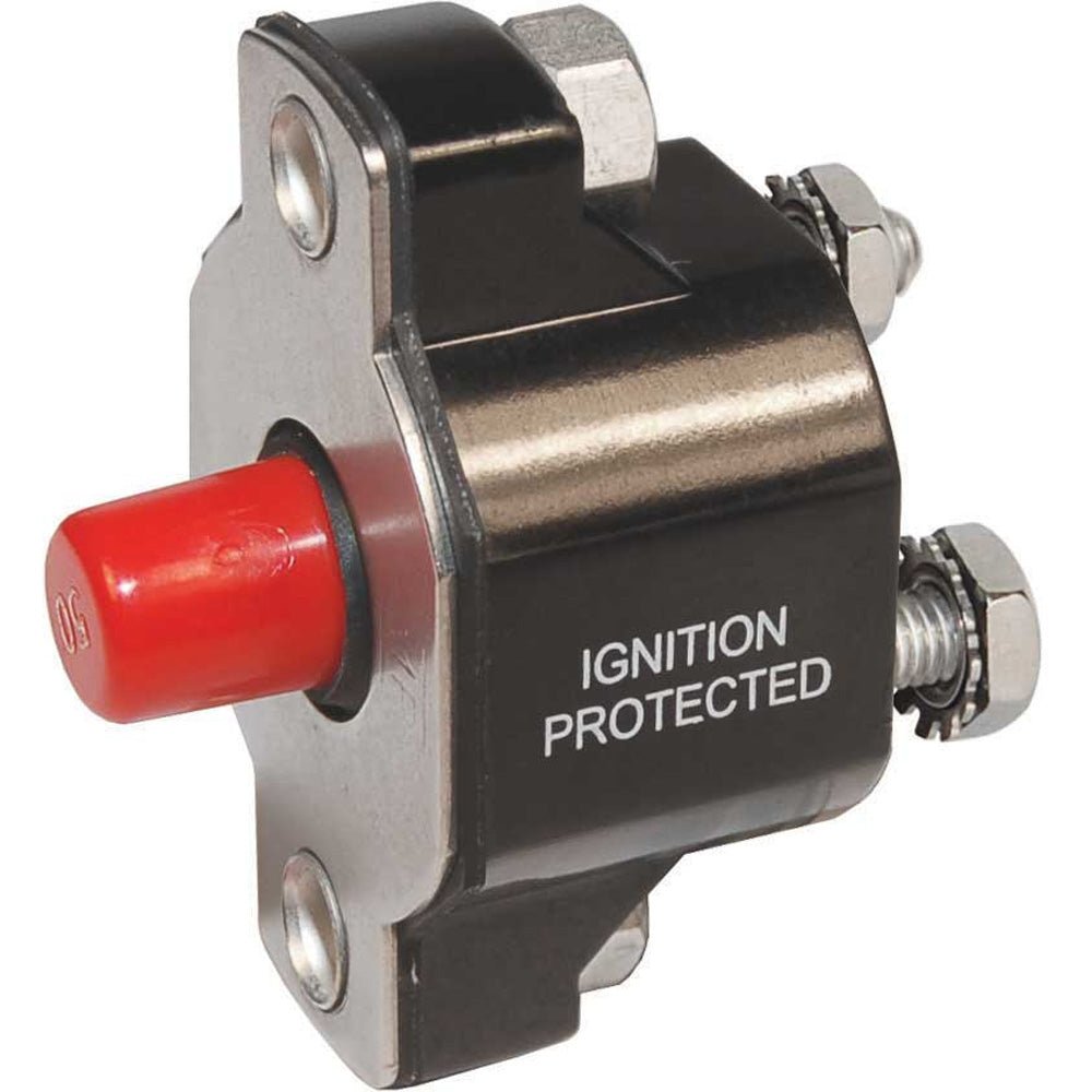 Blue Sea 2143 Medium Duty Push Button Reset - Only - 60A - Marine Parts OnlyElectricalBlue Sea Systems